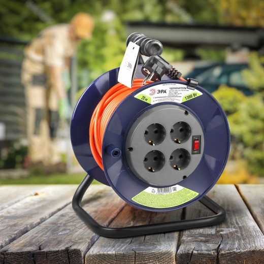 Удлинитель Эра  RPx-4es-3х0.75-20m