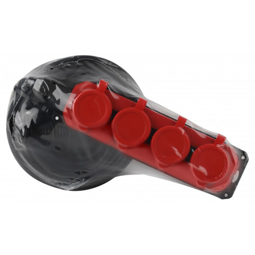 Удлинитель Эра  UK-4e-3x1,5-10m-IP44(KG)