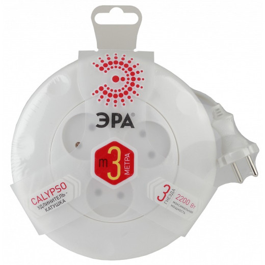 Удлинитель Эра  UR-3-3m-W