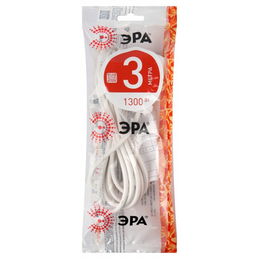 Удлинитель Эра  UX(6)-1-3m