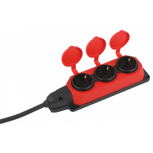 Удлинитель Эра  UK-3e-3x1,5-5m-IP44(KG)