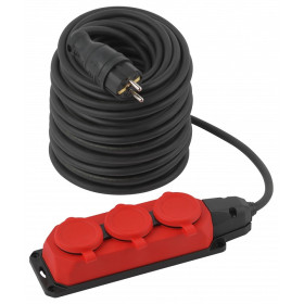 Удлинитель Эра  UK-3e-3x1,5-50m-IP44(KG)