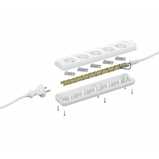 Удлинитель Эра  U-5-3m-2x1