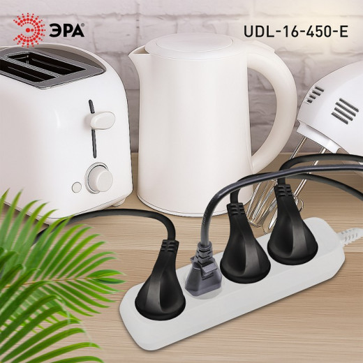 Удлинитель Эра  UDL-16-450-E
