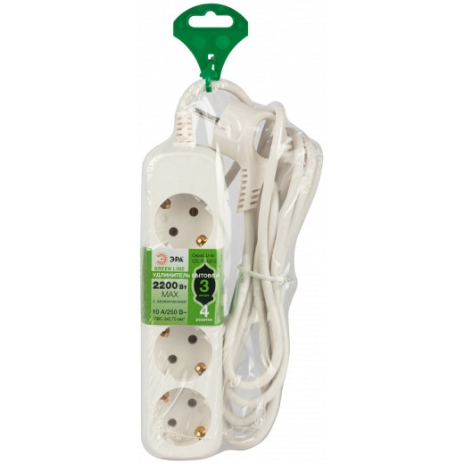 Удлинитель Эра  UDL-10-430-E