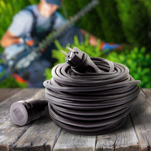 Удлинитель Эра  UPx-1e-3x1,5-40m-IP44(KG)