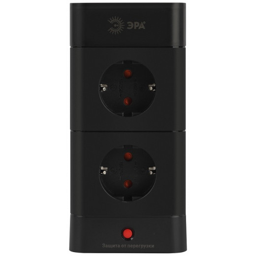 Сетевой фильтр Эра  TWR-8es-1,5m-4USB-B