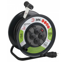 Удлинитель Эра  RMx-4es-3x2.5-20m-IP44(KG)