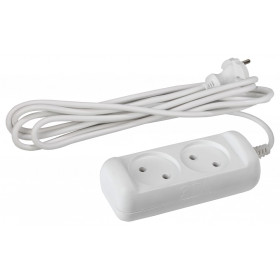 Удлинитель Эра  U-2-1,5m-2x1