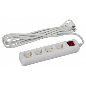 Удлинитель с выключателем Эра  U-4es-3m-3x1