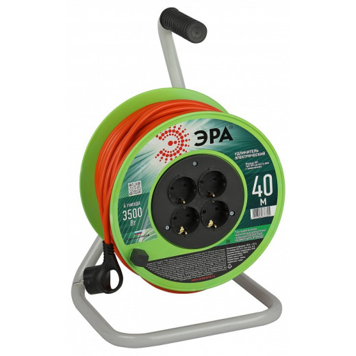 Удлинитель Эра  RP-4e-3x1.5-40m