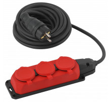 Удлинитель Эра  UK-3e-3x1,5-5m-IP44(KG)
