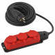 Удлинитель Эра  UK-3e-3x1,5-5m-IP44(KG)