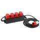 Удлинитель Эра  IND380-U-4e-5x4-10m-IP44