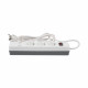 Сетевой фильтр Uniel S-GSR3-1,5 U2C1 WHITE/GREY UL-00012107