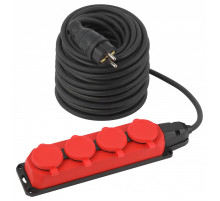 Удлинитель Эра  UK-4e-3x1,5-40m-IP44(KG)