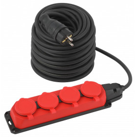 Удлинитель Эра  UK-4e-3x1,5-40m-IP44(KG)