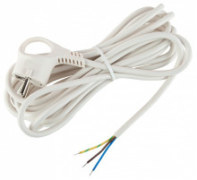 Сетевой провод Эра  UX-3x0,75-5m -W