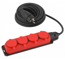 Удлинитель Эра  UK-4e-3x1,5-5m-IP44(KG)