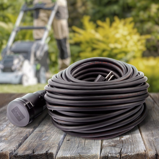 Удлинитель Эра  UPx-1e-3x1,5-20m-IP44(KG)