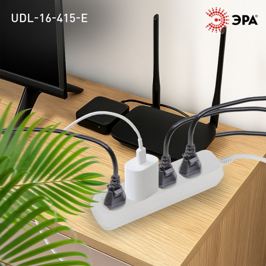 Удлинитель Эра  UDL-16-415-E