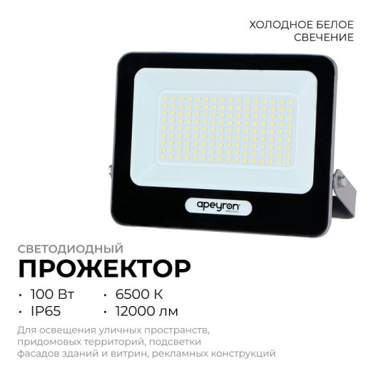 Настенно-потолочный прожектор Apeyron Electrics  05-48