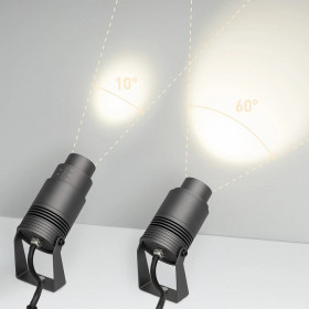 Настенно-потолочный прожектор Arlight ALT-RAY-ZOOM 029700(1)