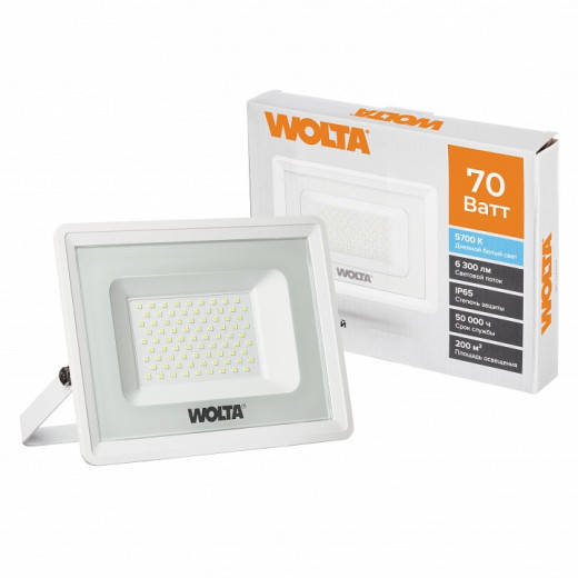 Настенно-потолочный прожектор Wolta  WFL-70W/06W