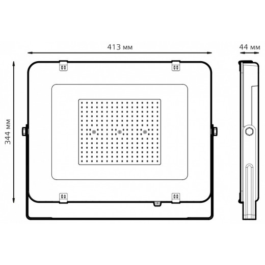 Настенно-потолочный прожектор Gauss Elementary 691511200