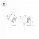 Настенно-потолочный прожектор Arlight ALT-RAY-ZOOM 051802(1)