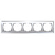 Рамка на 5 постов Werkel Diamant (зеркальный) W0051220