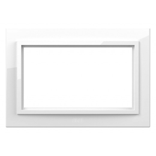 Рамка для двойной розетки Elbi Eleсtriс Zena 608-015600-908