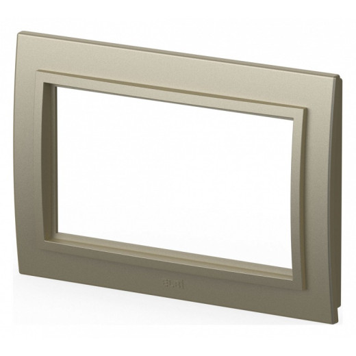 Рамка для двойной розетки Elbi Eleсtriс Zena 608-011400-907