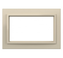 Рамка для двойной розетки Elbi Eleсtriс Zena 608-010300-907