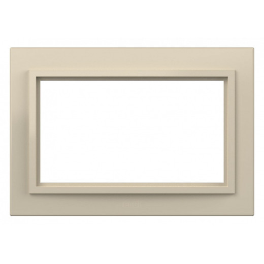 Рамка для двойной розетки Elbi Eleсtriс Zena 608-010300-907