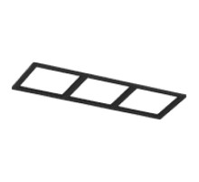 Рамка на 3 светильника SWG PRO COMBO 00-00004197