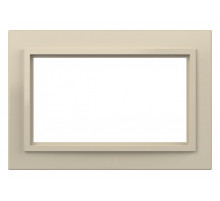 Рамка для двойной розетки Elbi Eleсtriс Zena 608-010300-908