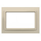 Рамка для двойной розетки Elbi Eleсtriс Zena 608-010300-908