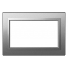 Рамка для двойной розетки Elbi Eleсtriс Zena 608-011000-908