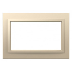 Рамка для двойной розетки Elbi Eleсtriс Zena 608-012500-907