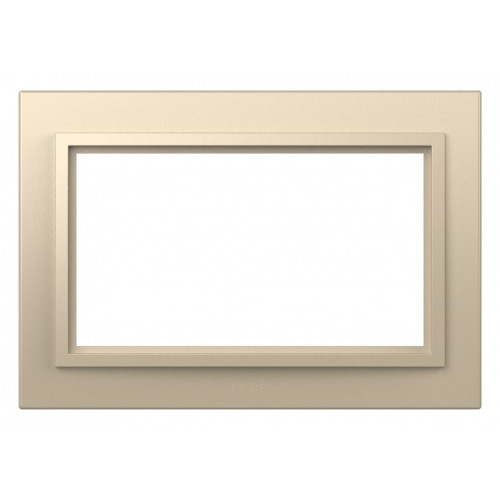 Рамка для двойной розетки Elbi Eleсtriс Zena 608-012500-907