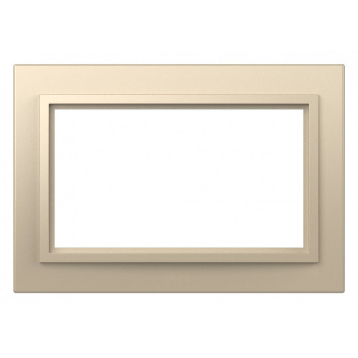 Рамка для двойной розетки Elbi Eleсtriс Zena 608-012500-907