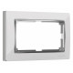 Рамка для двойной розетки Werkel Snabb (белый/хром) W0081901