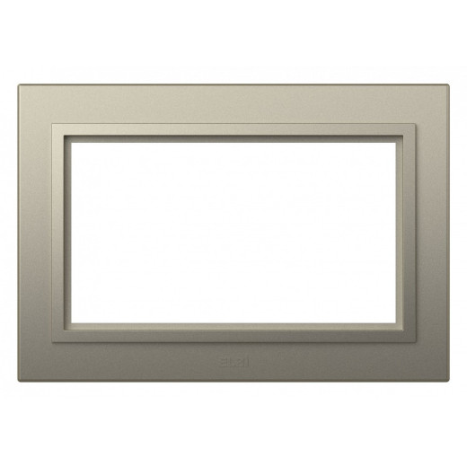 Рамка для двойной розетки Elbi Eleсtriс Zena 608-011400-907