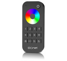 Пульт-регулятор цвета RGB кнопочный Donel DN8HF DN18301RGBRC