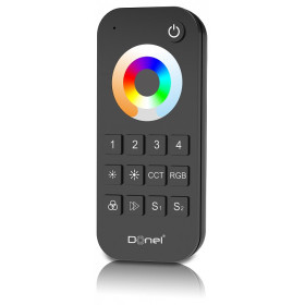 Пульт-регулятор цвета RGB кнопочный Donel DN8UTZ DN18302RGBCCTRC