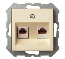 Розетка Ethernet RJ-45 без рамки LIREGUS EPSILON 28-083