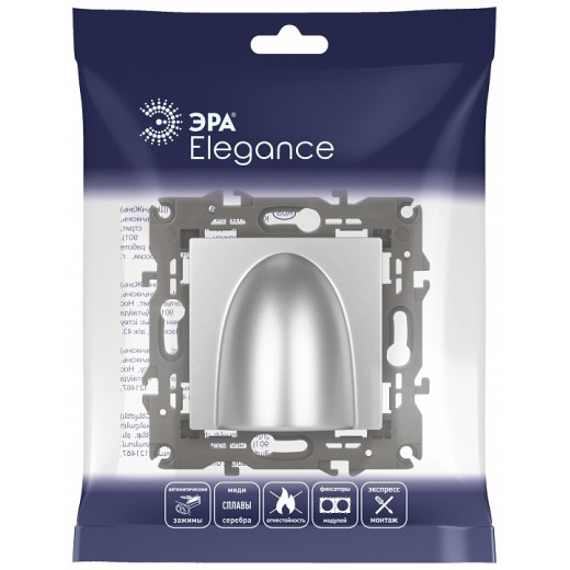 Розетка для вывод кабеля без рамки Эра Эра Elegance 14-6003-03