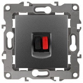 Розетка акустическая без рамки Эра Эра 12 12-3111-12