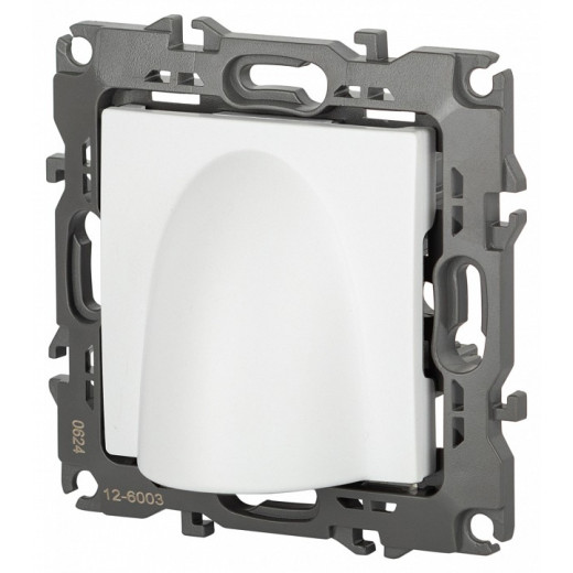 Розетка для вывод кабеля без рамки Эра Эра 12 12-6003-01М